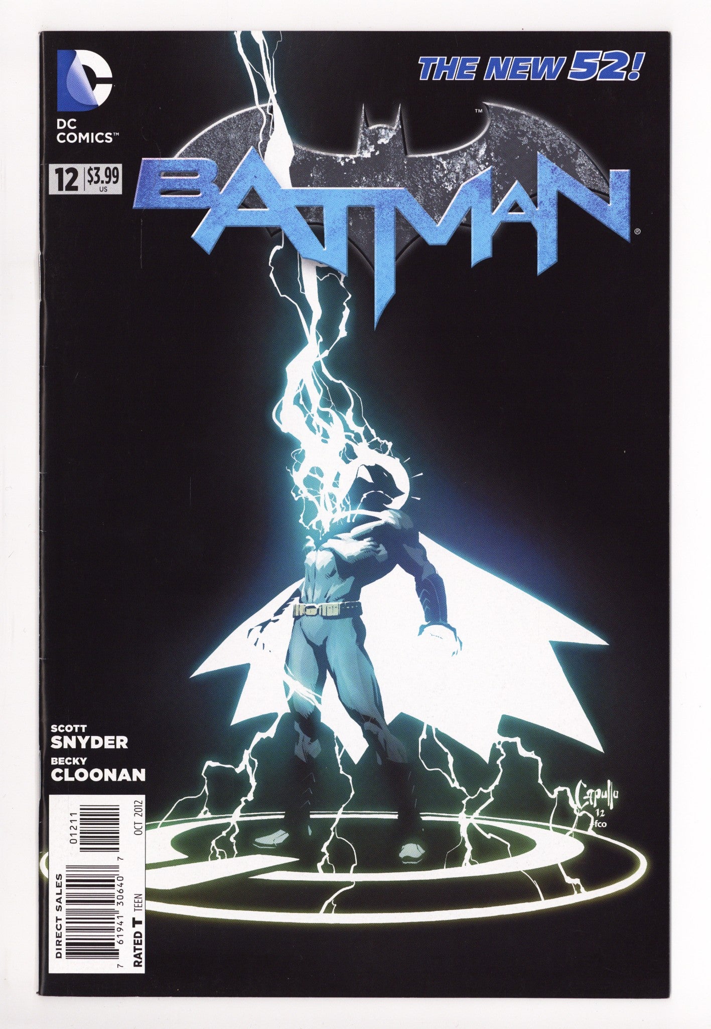 Batman Vol 2 12 Mid Grade (2012) 