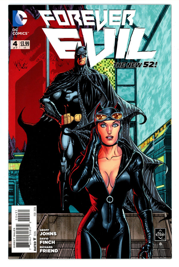 Forever Evil 4 High Grade (2014) Sciver Incentive Variant