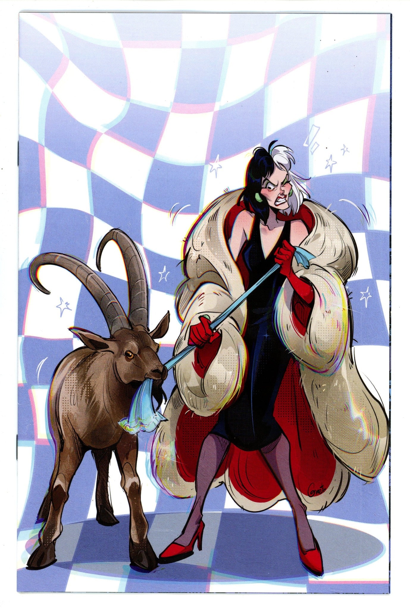 Disney Villains Cruella De Vil 3 Lusky Virgin Incentive Variant (2024)