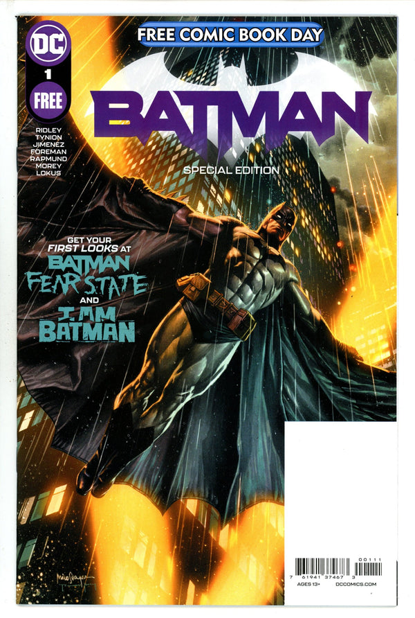 Batman Special Edition FCBD 1 Unstamped (2021)