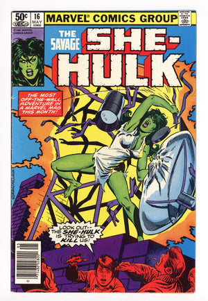 The Savage She-Hulk 16 Mid Grade (1981) Newsstand 