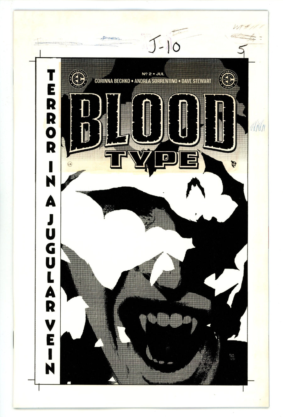 EC Blood Type 2 Sorrentino B&W Incentive Variant NM (2025)
