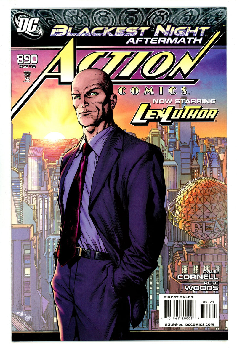 Action Comics Vol 1 890 High Grade (2010) Finch Variant 