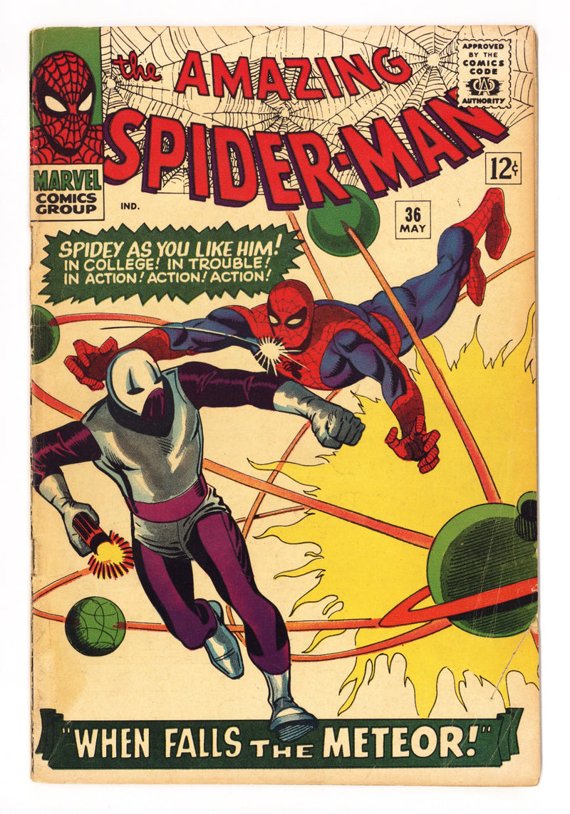 The Amazing Spider-Man Vol 1 36 VG- (3.5) (1966) 