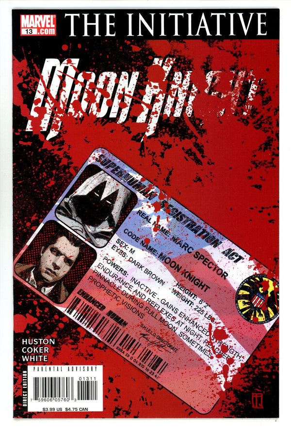Moon Knight Vol 5 13 High Grade (2007)