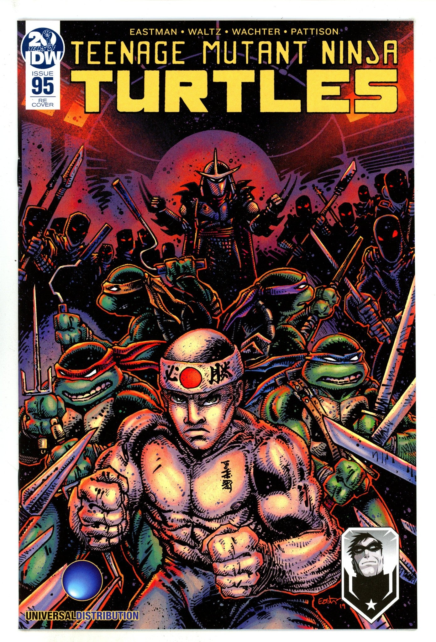 Teenage Mutant Ninja Turtles Vol 5 95 NM- (9.2) (2019) Eastman Exclusive Variant 
