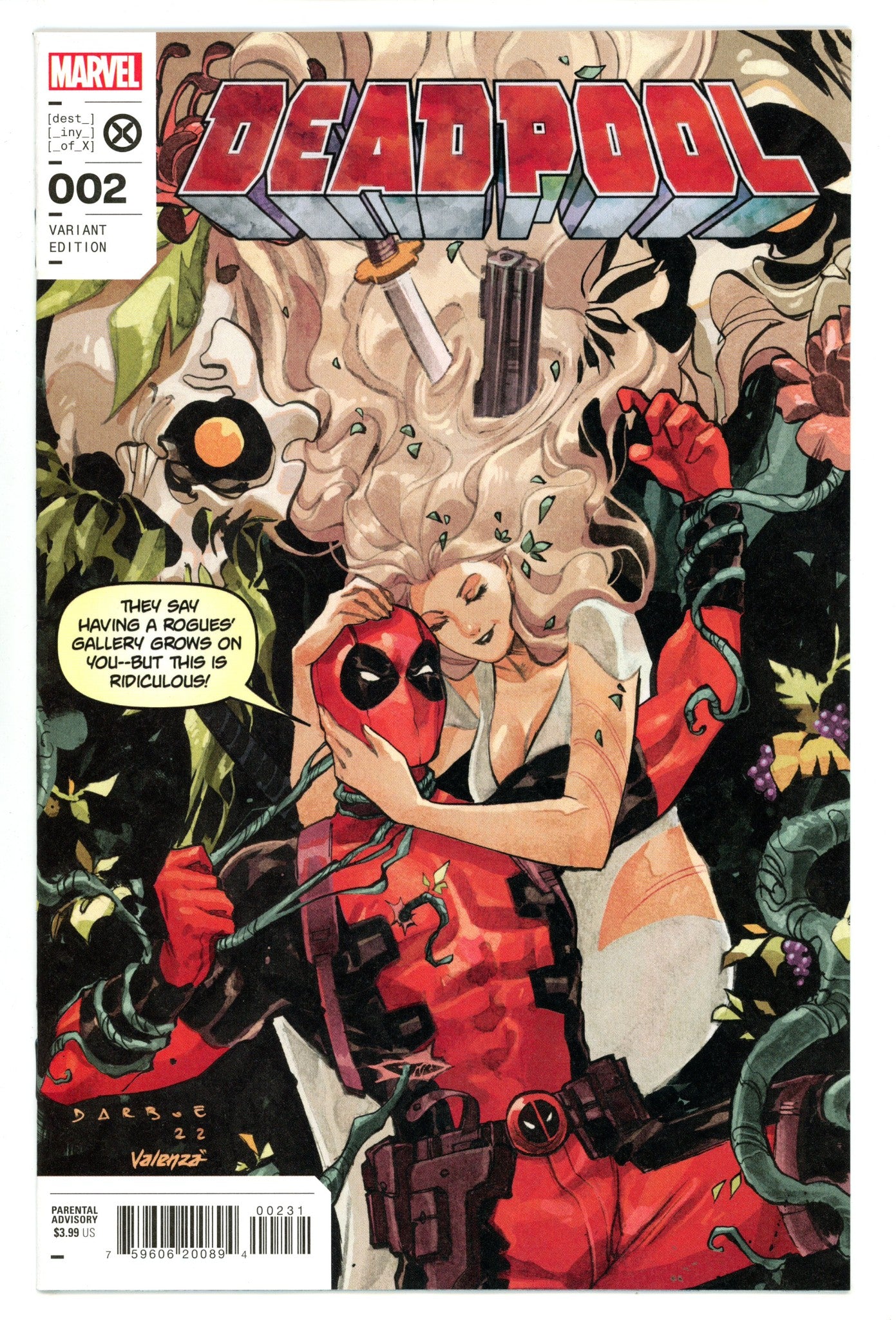 Deadpool Vol 8 2 NM- (9.2) (2023) Darboe Incentive Variant 