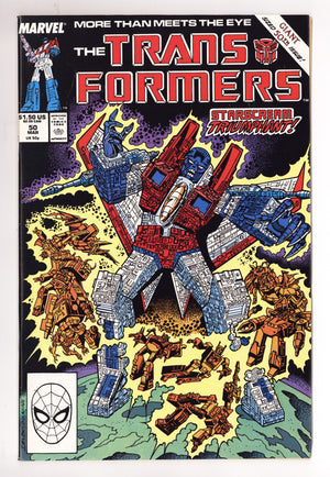 The Transformers   50  VF- (7.5)   (1989)