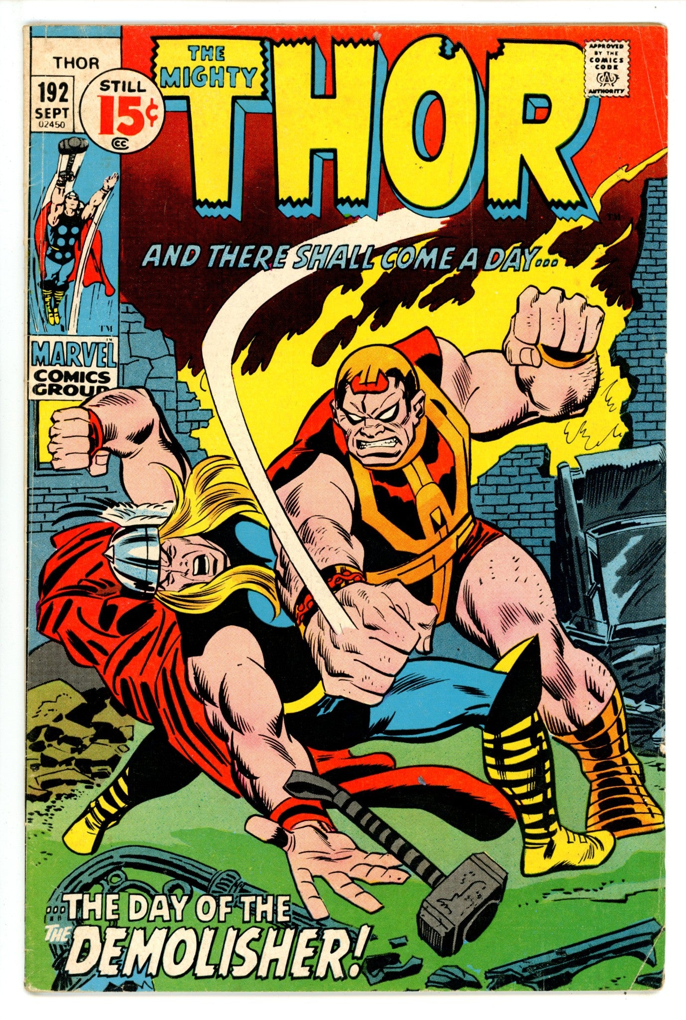 Thor Vol 1 192 VG+ (1971)