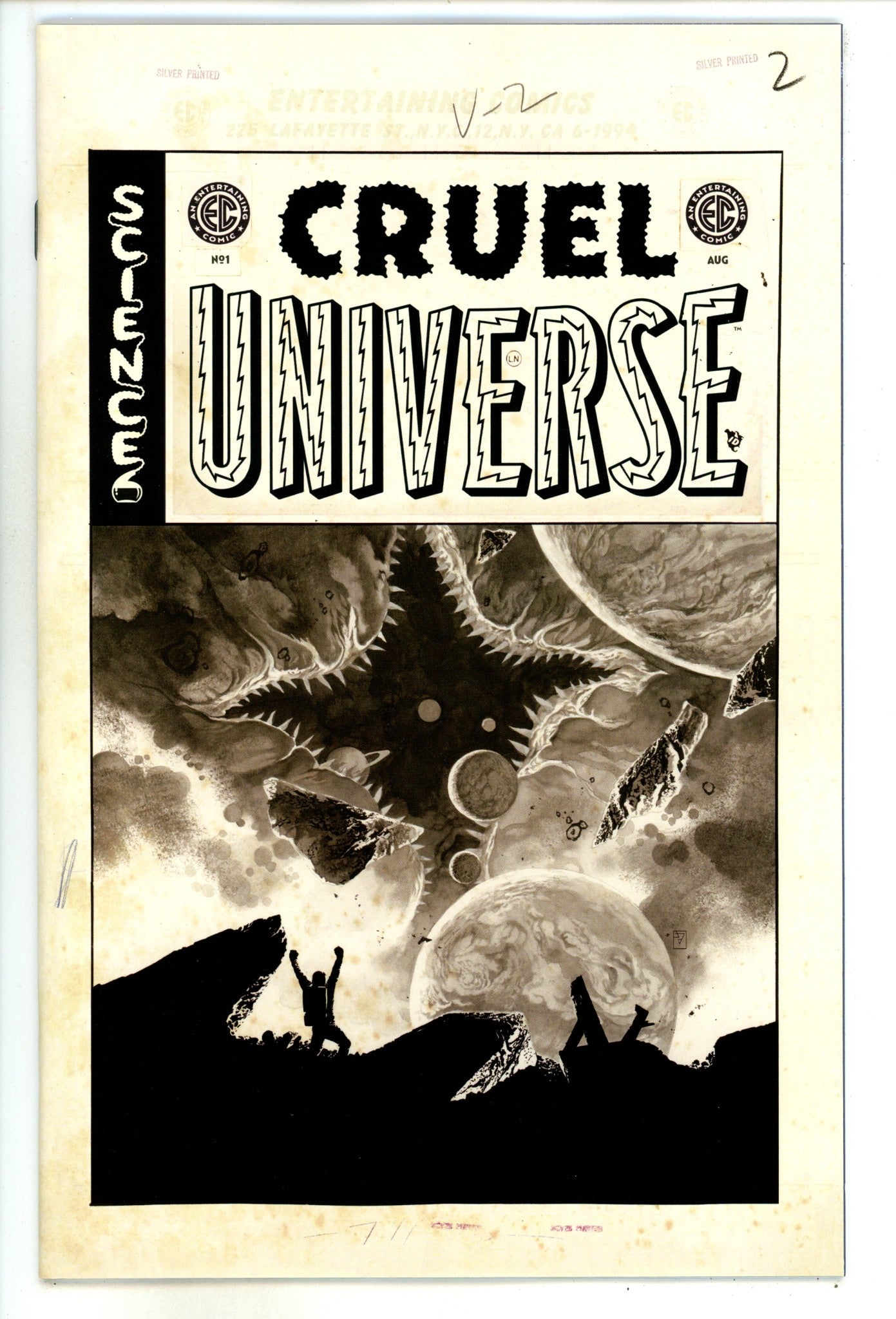 EC Cruel Universe 1 Iii B&W Variant NM+ (2024)