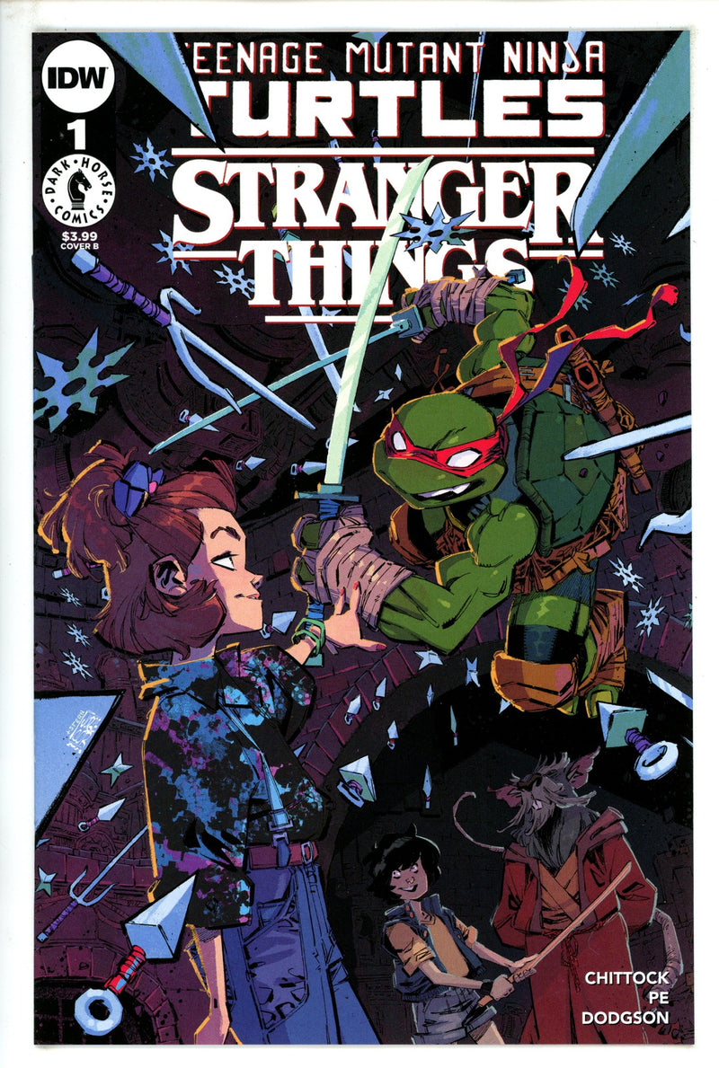 Teenage Mutant Ninja Turtles X Stranger Things 1 Corona Variant (2023)