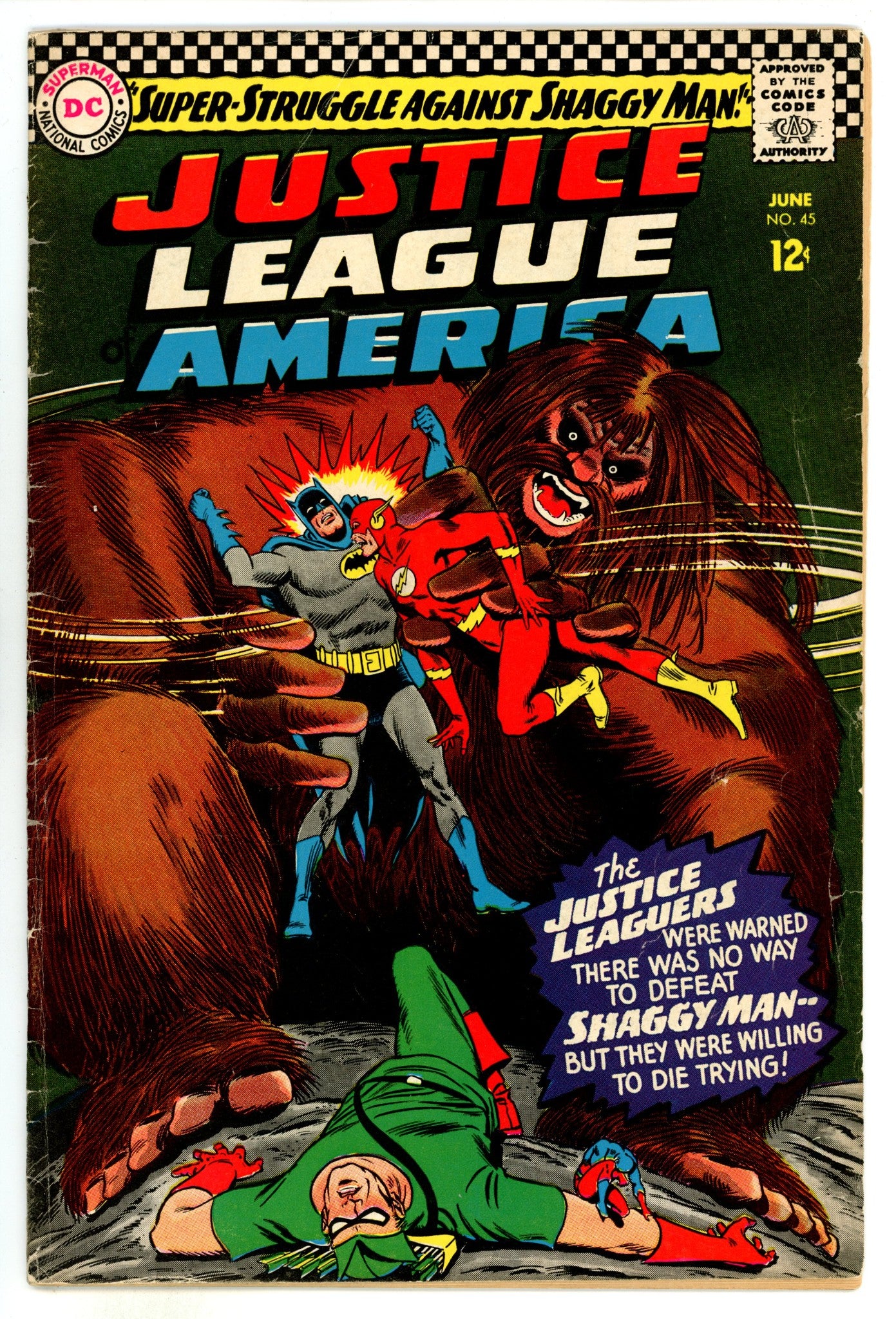 Justice League of America Vol 1 45 VG- (3.5) (1966) 