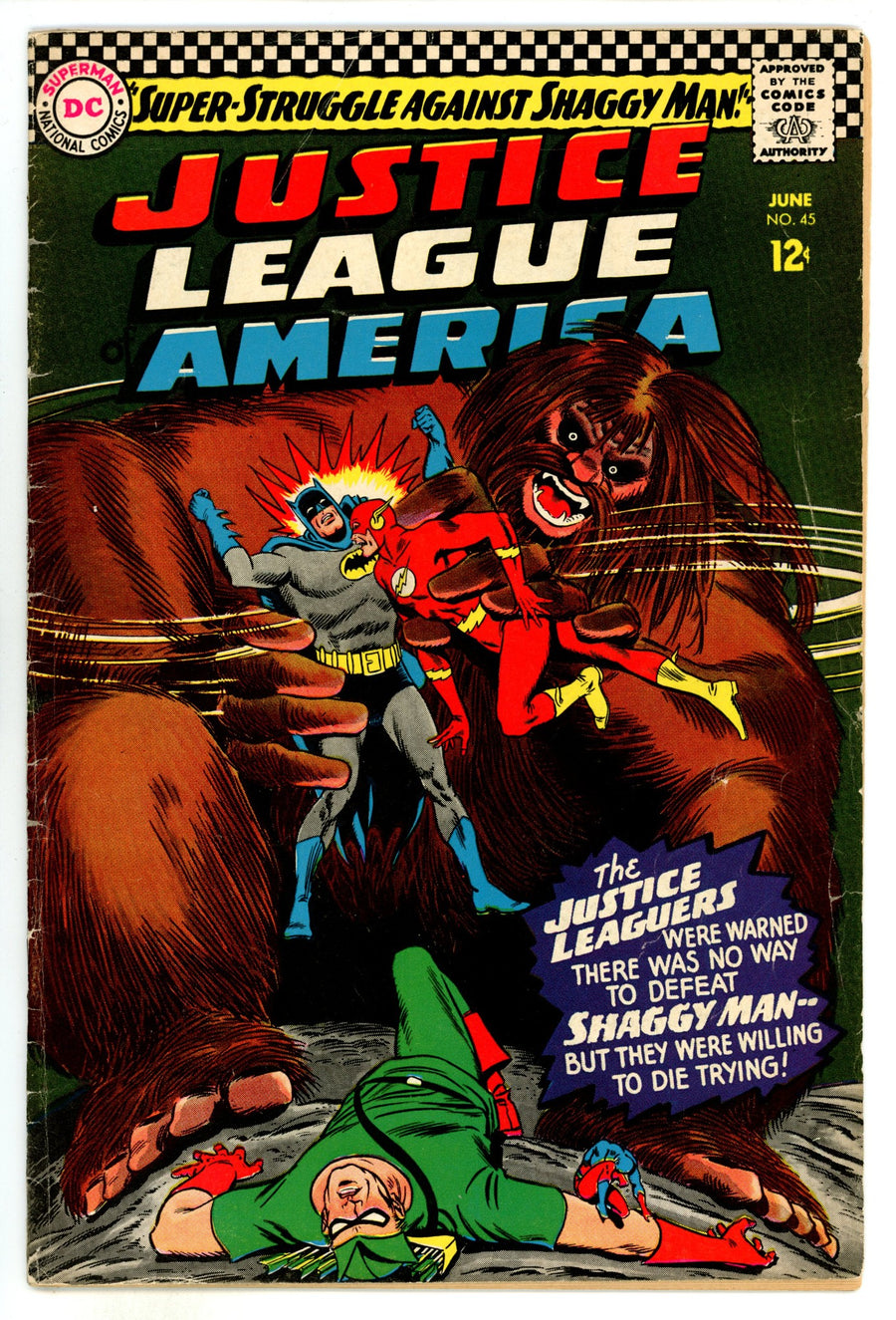 Justice League of America Vol 1 45 VG- (3.5) (1966) 