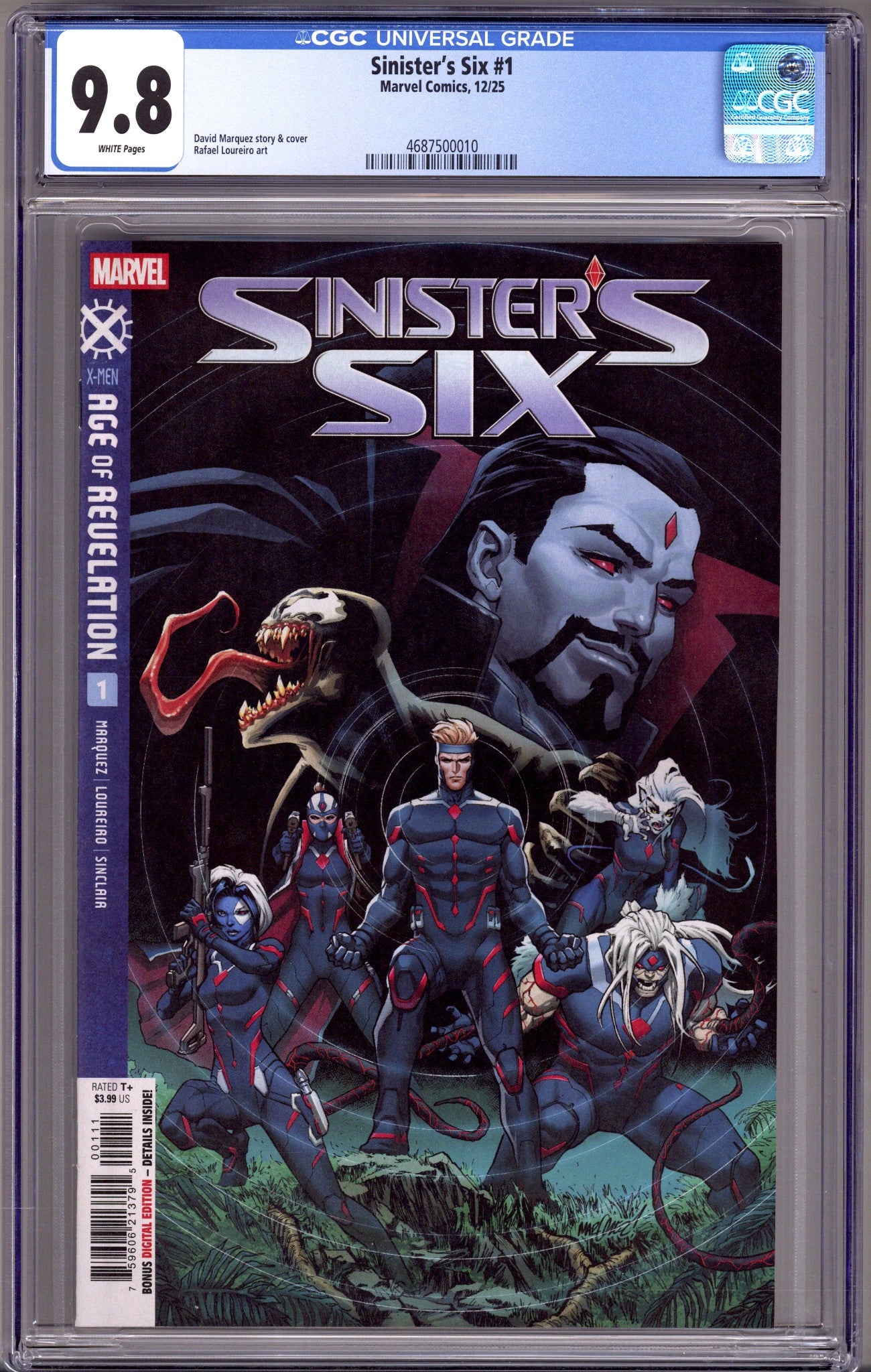 Sinister's Six 1 CGC 9.8 (NM/M) (2025) 
