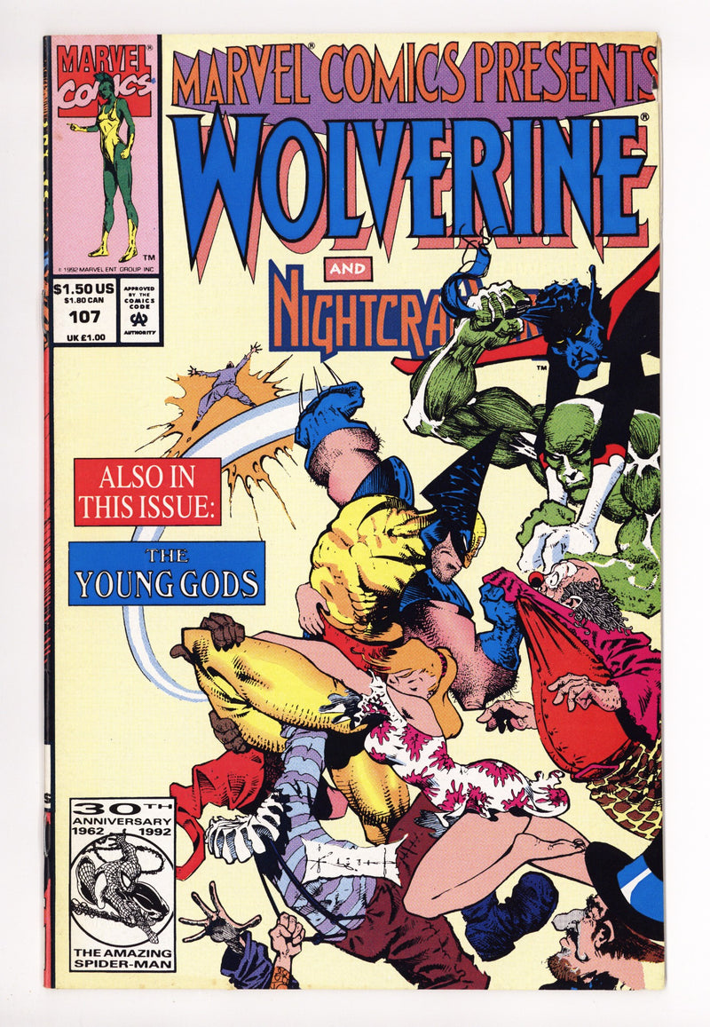 Marvel Comics Presents Vol 1 107 Mid Grade (1992) 