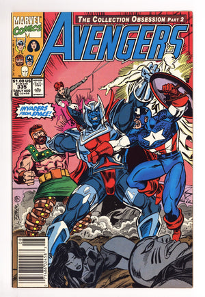 The Avengers Vol 1 335 High Grade (1991)
