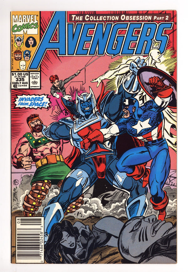 The Avengers Vol 1 335 High Grade (1991)