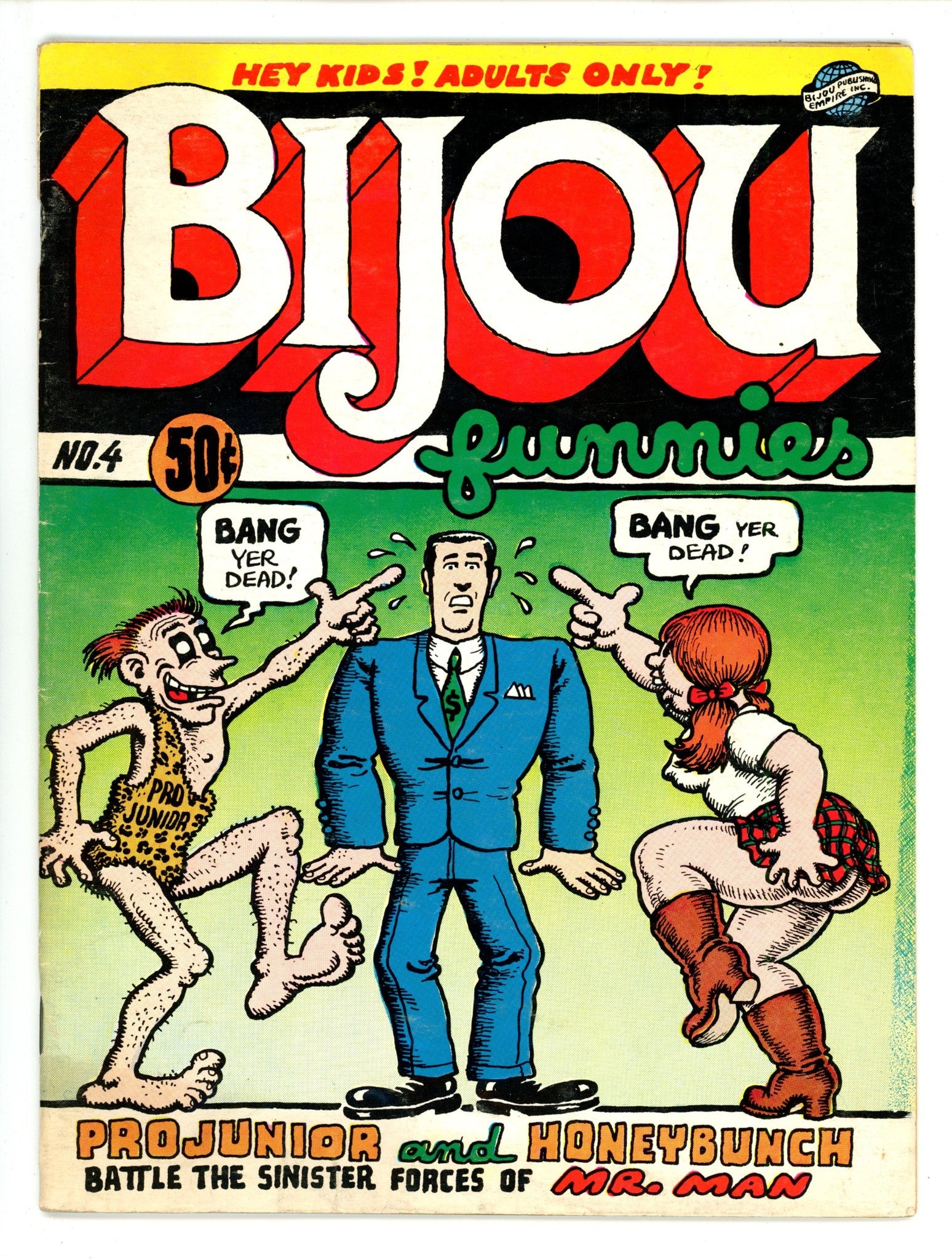 Bijou Funnies 4 GD/VG (3.0) (1970) 