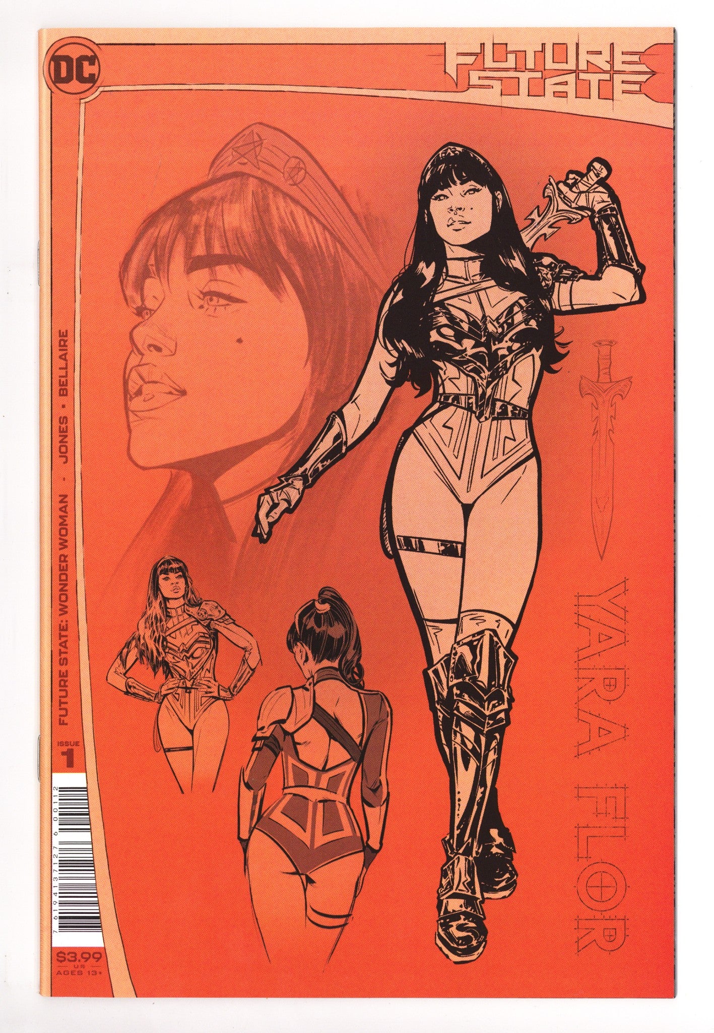 Future State: Wonder Woman   1  High Grade   (2021)     2nd Print  