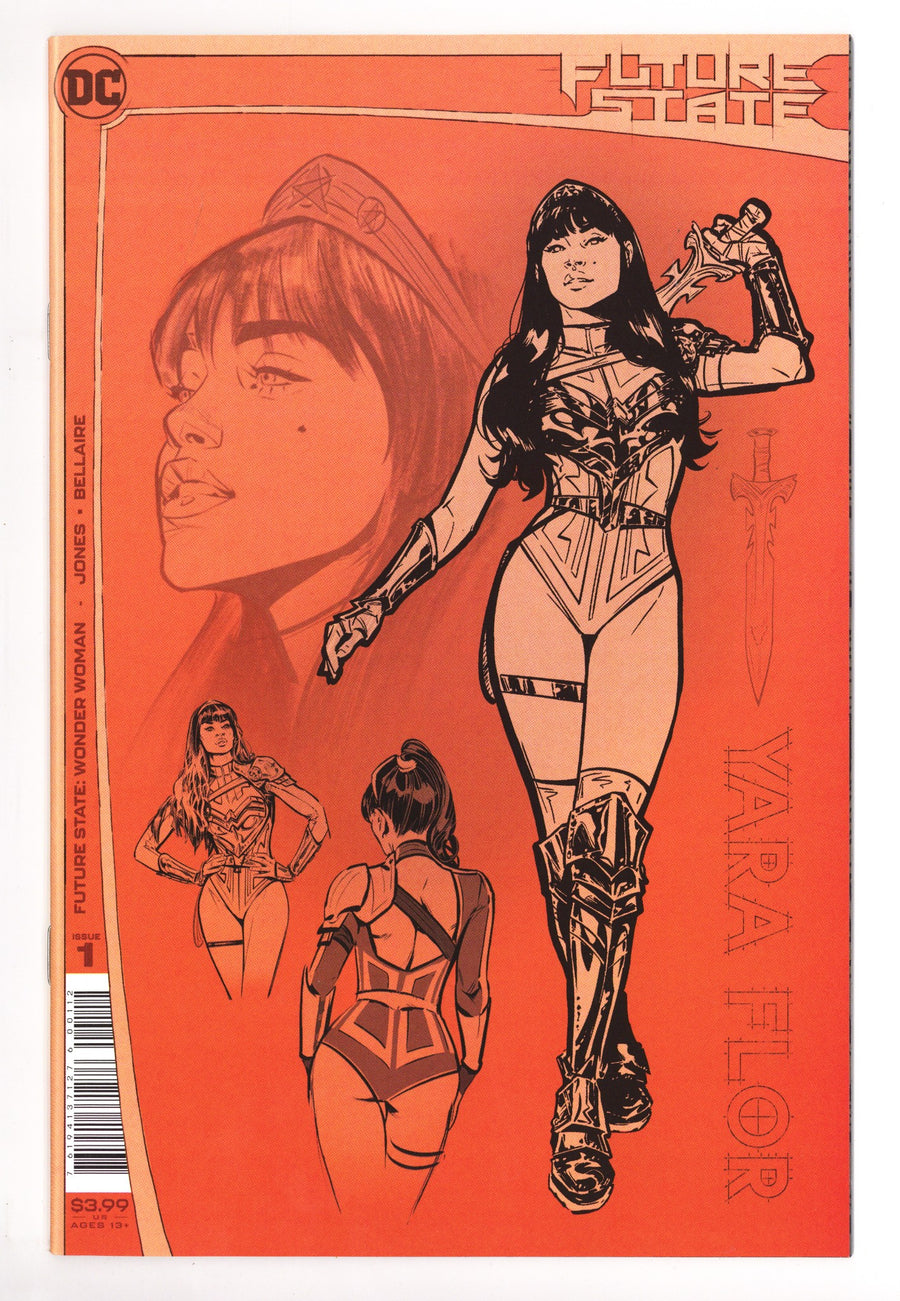 Future State: Wonder Woman   1  High Grade   (2021)     2nd Print  