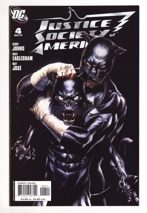Justice Society of America Vol 1 4 Mid Grade (2007)