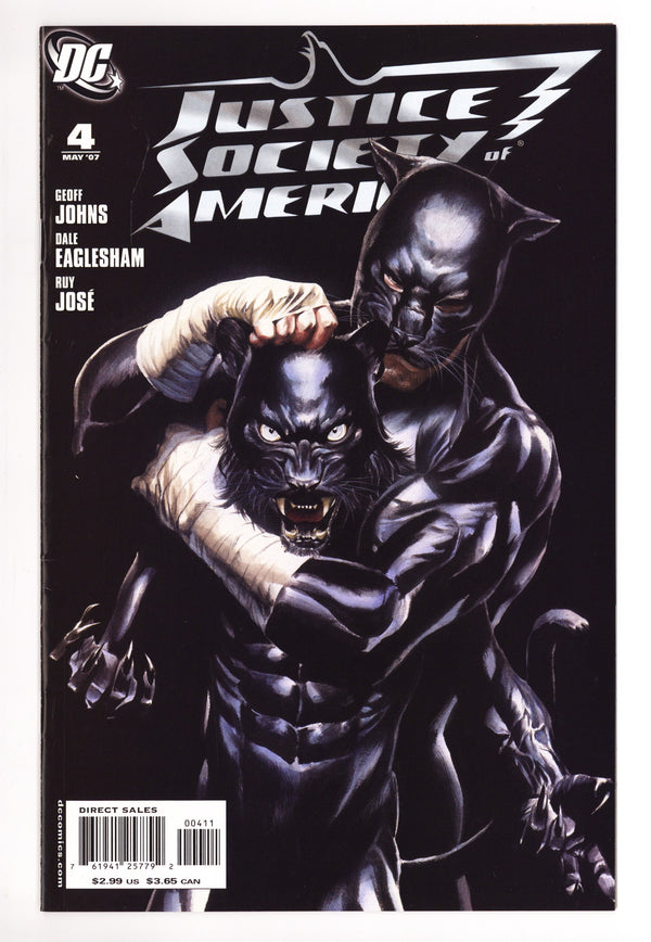 Justice Society of America Vol 1 4 Mid Grade (2007)
