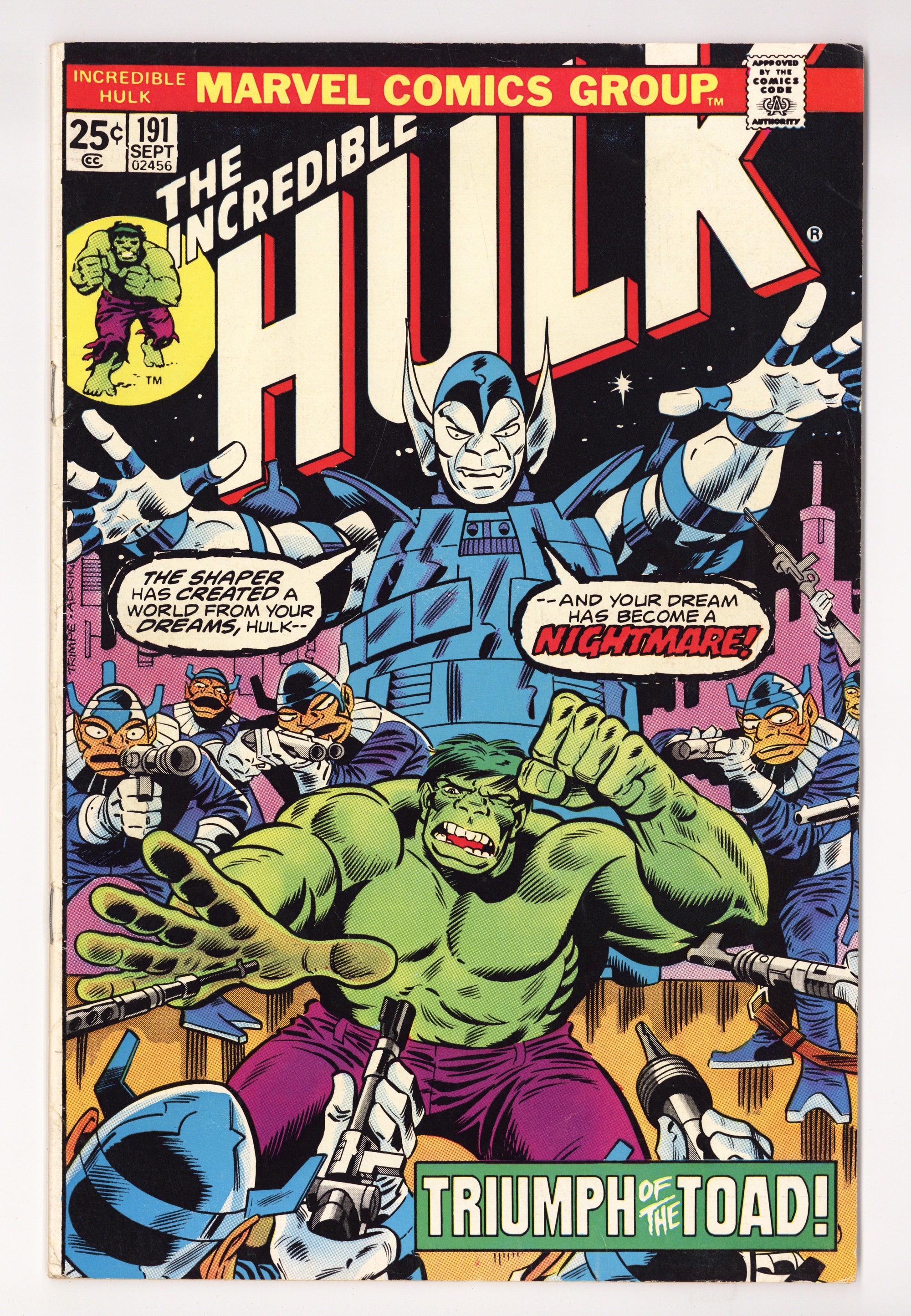 The Incredible Hulk Vol 1 191 Mid Grade (1975) 