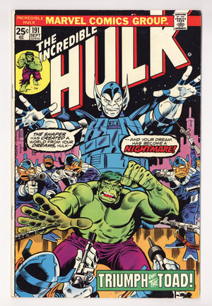The Incredible Hulk Vol 1 191 Mid Grade (1975)