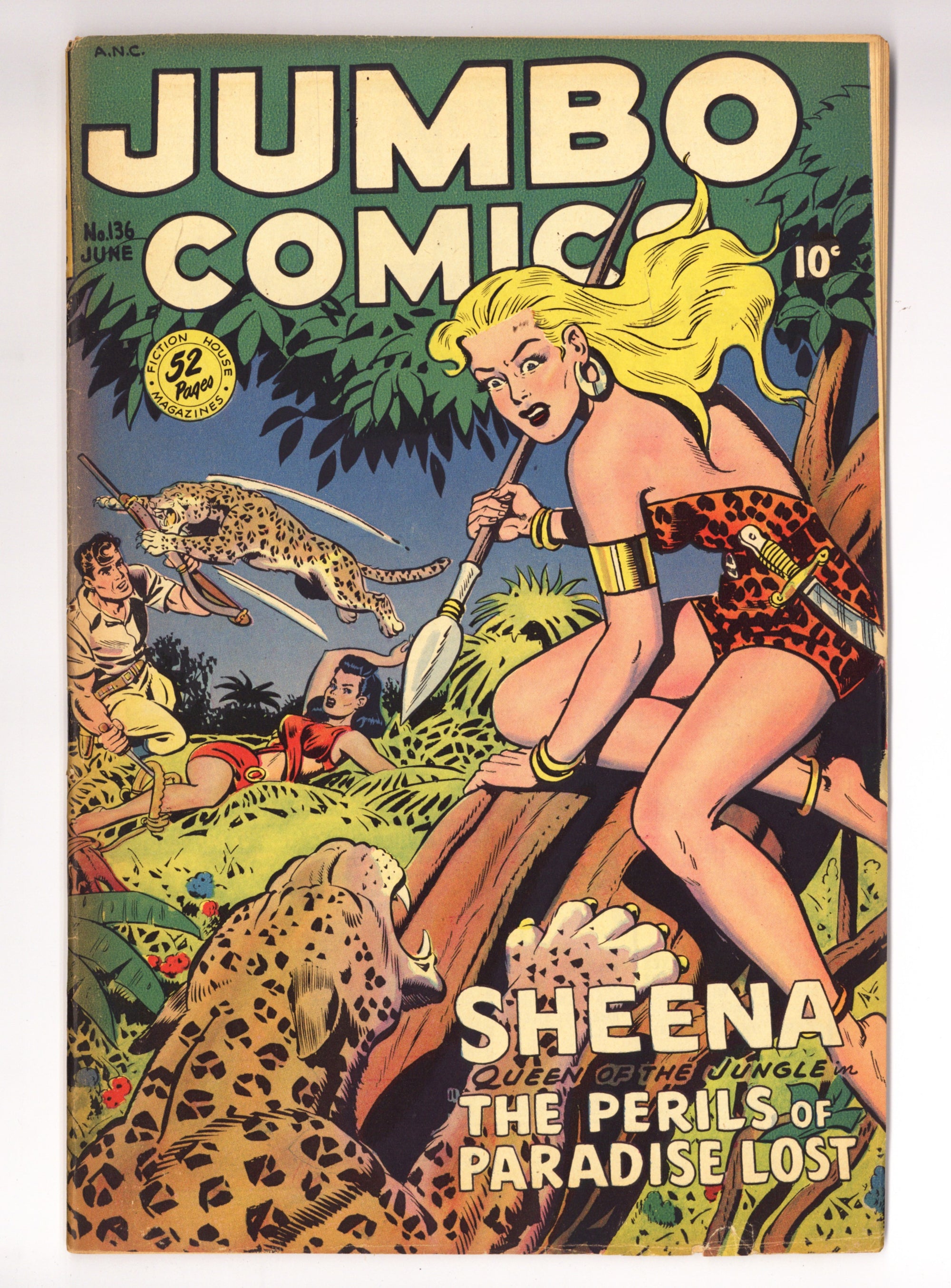 Jumbo Comics 136 FN (6.0) (1950) 