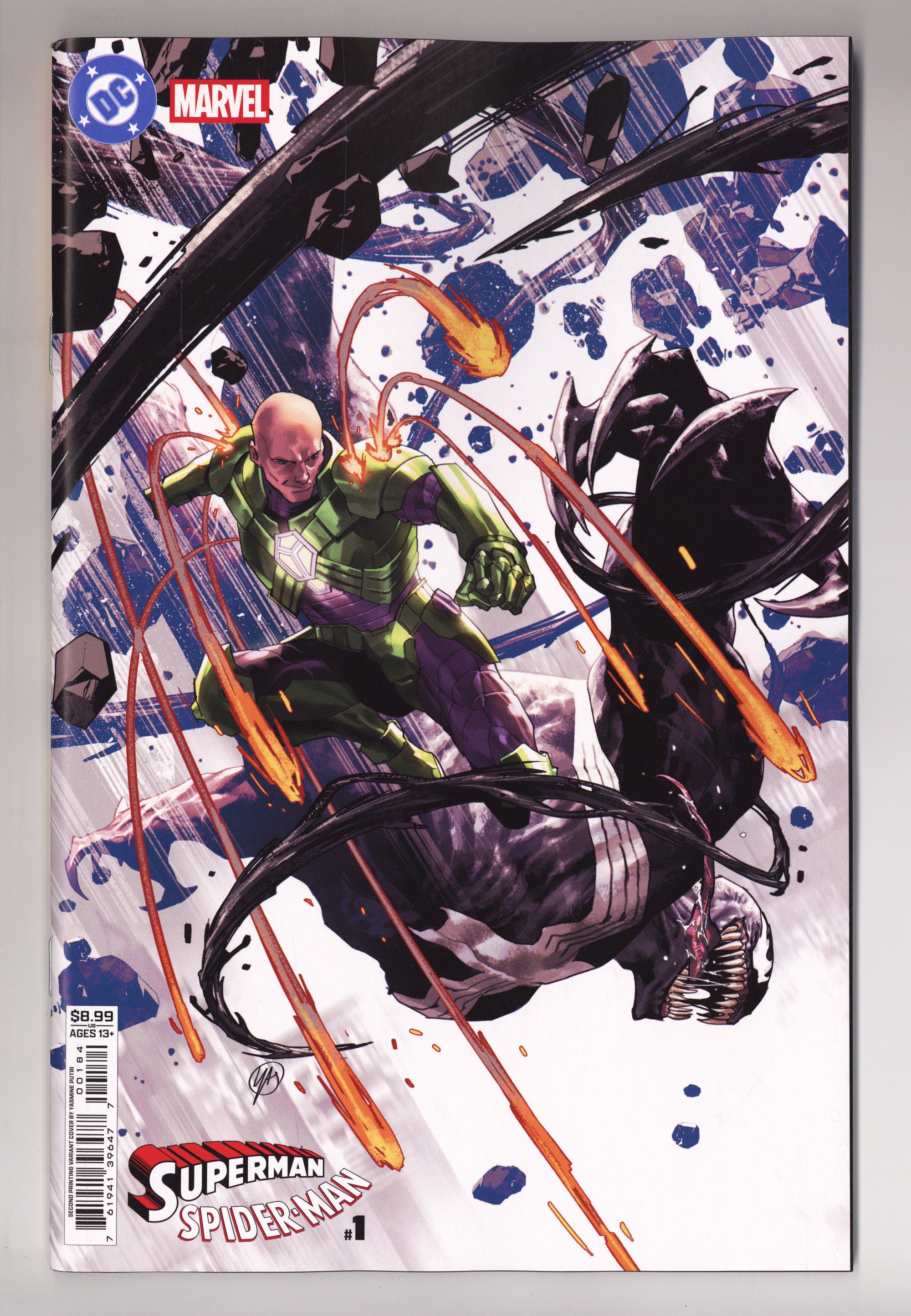 DC Marvel Superman Spider-Man 1 Putri 2nd Print Variant (2026)