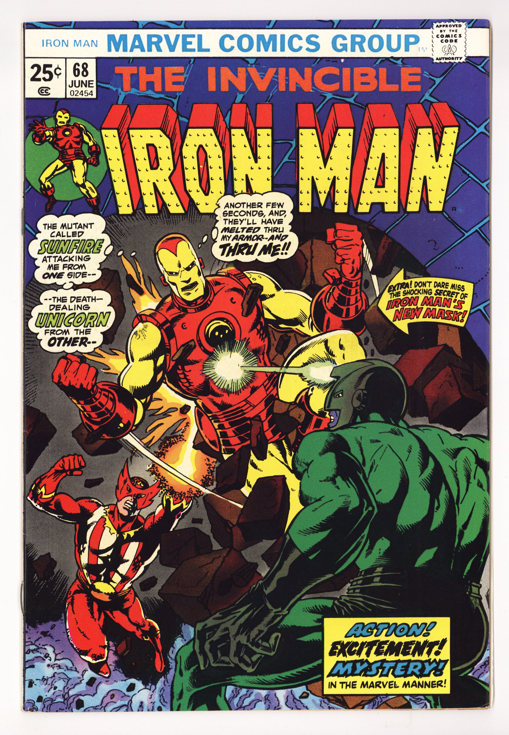 Iron Man Vol 1 68  VF- (7.5)   (1974)        