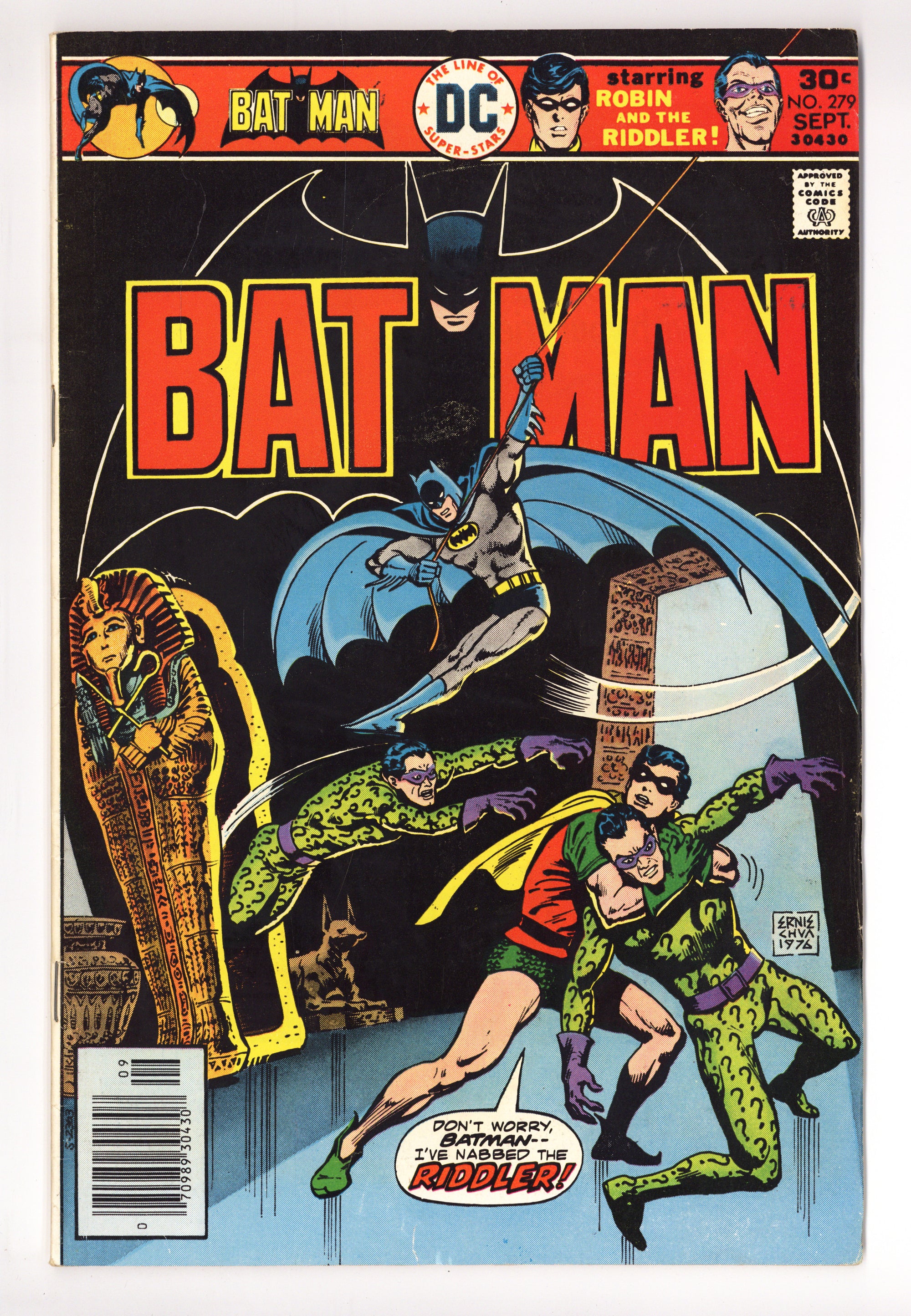 Batman Vol 1 279 FN (6.0) Mark Jewellers (1976) 