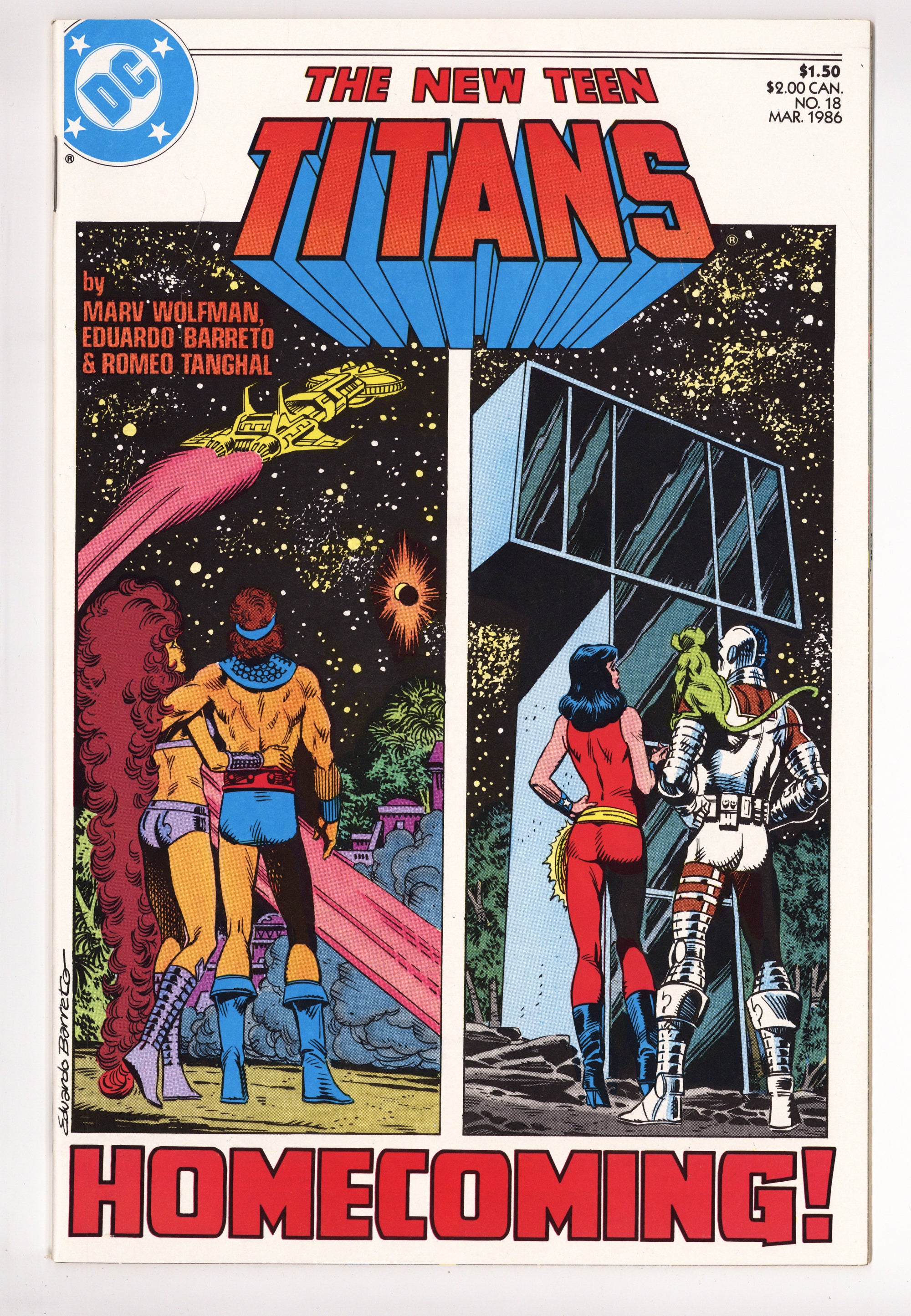 The New Teen Titans Vol 2 18 High Grade (1986) 