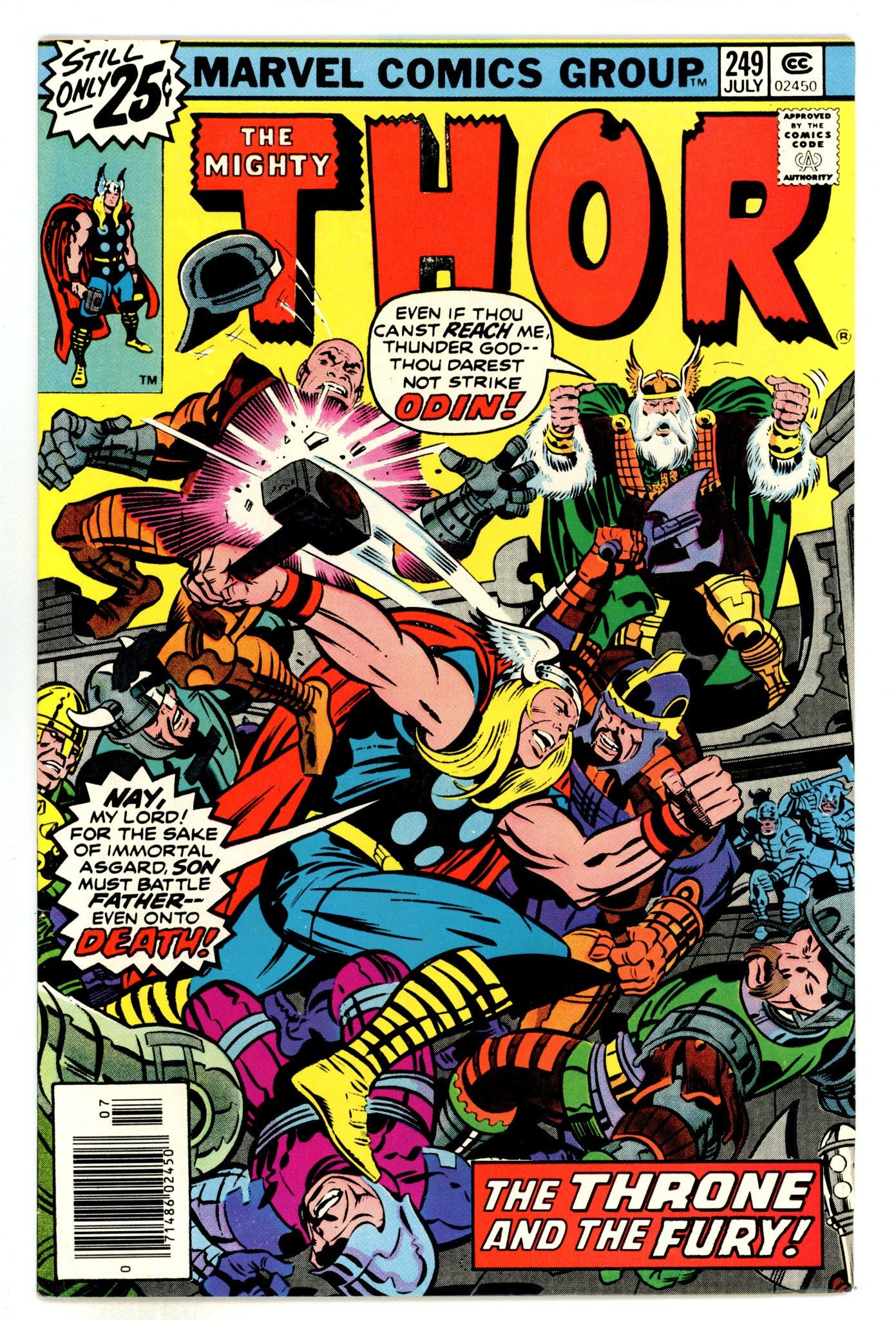 Thor Vol 1 249  VF (8.0)  (1976)  