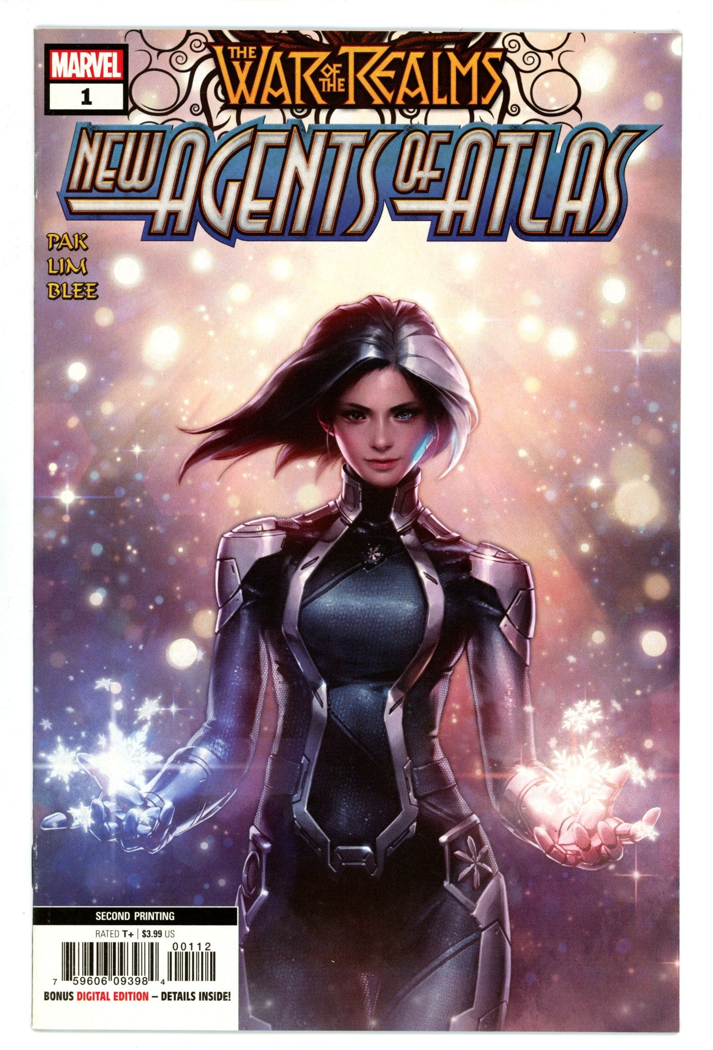 War of the Realms: New Agents of Atlas 1 NM- (9.2) (2019) 2nd Print 