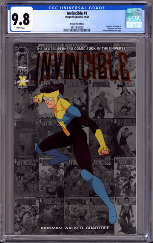 Invincible 1 CGC 9.8 (NM/M) (2020) Bronze Foil Exclusive Variant