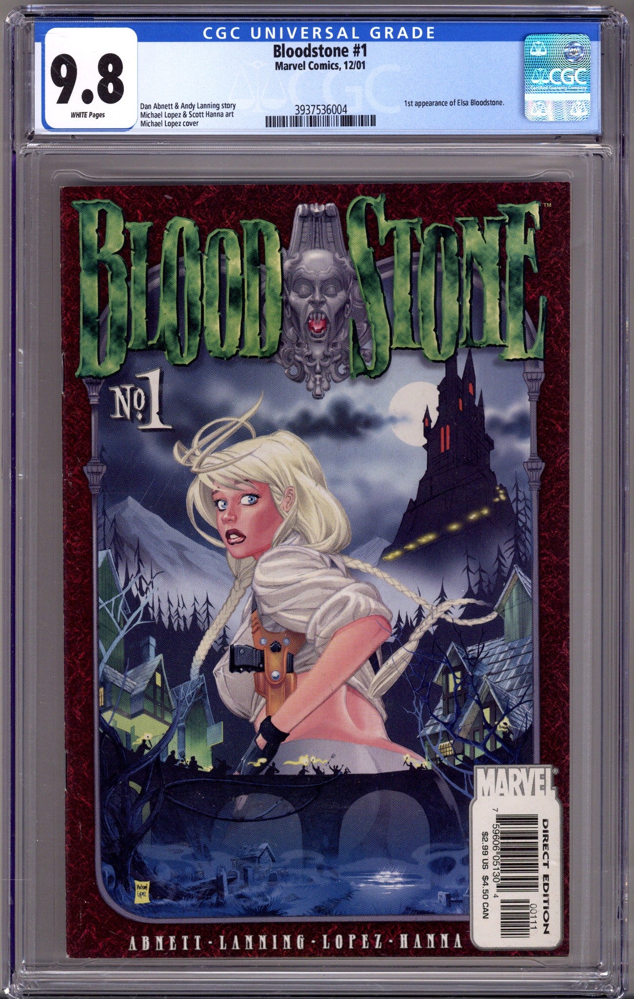Bloodstone 1 CGC 9.8 (NM/M) (2001) 