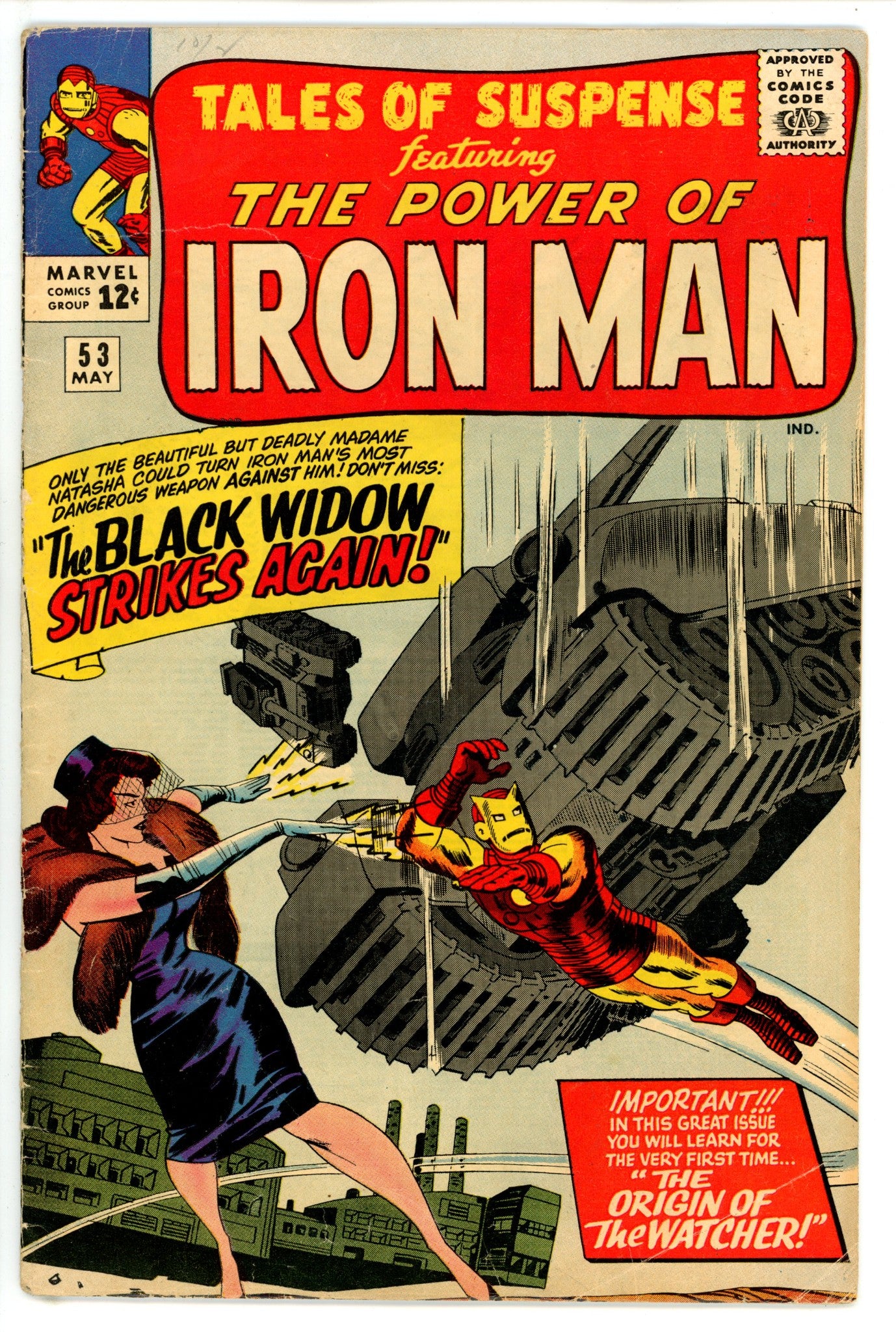 Tales of Suspense Vol 1 53 VG (1964)
