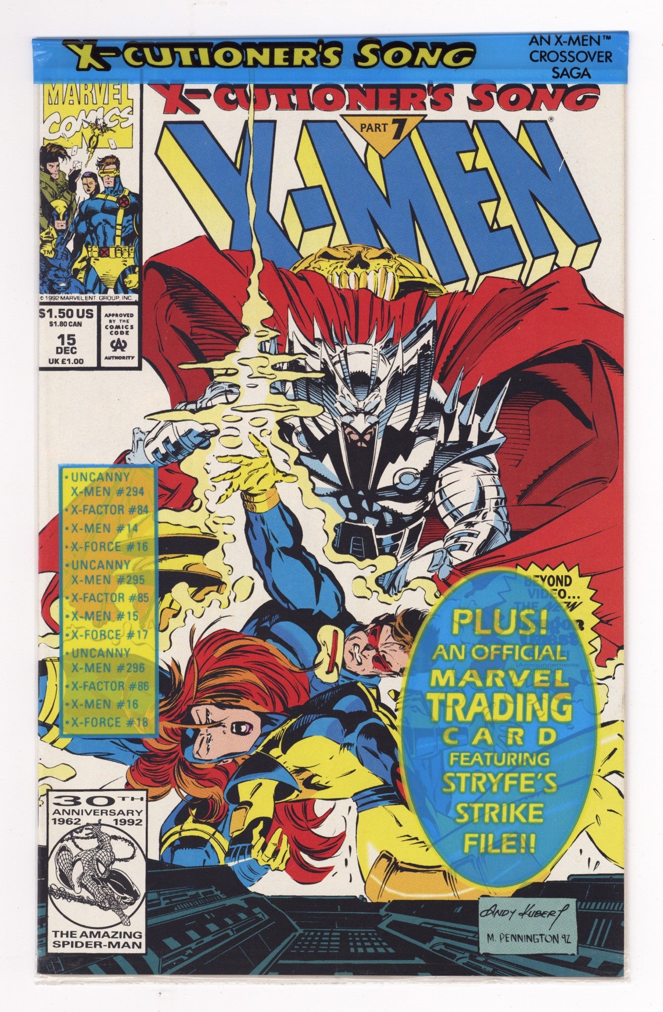 X-Men Vol 1 15 High Grade (1992) 