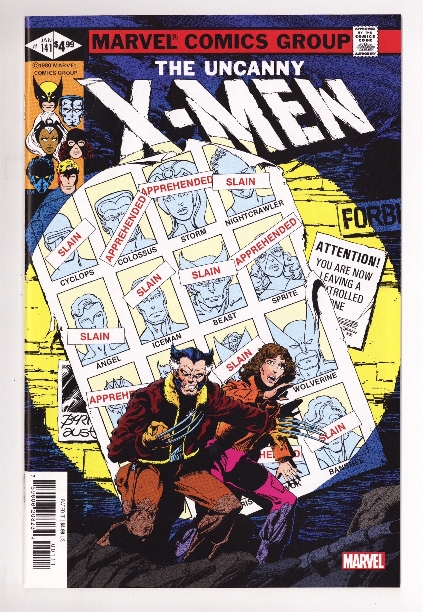 X-Men No. 141 Facsimile Edition   [nn]  High Grade   (2024)        