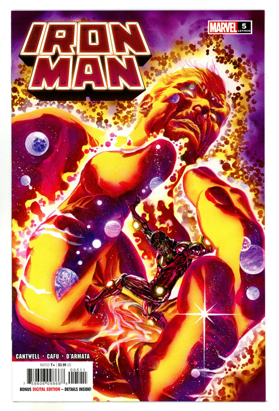 Iron Man Vol 6 5 (630) High Grade (2021) 
