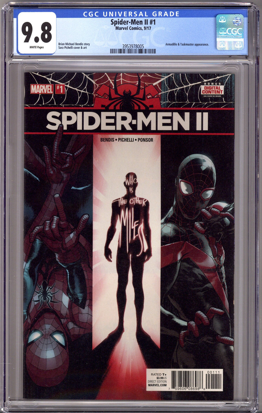Spider-Men II 1 CGC 9.8 (NM/M) (2017) 