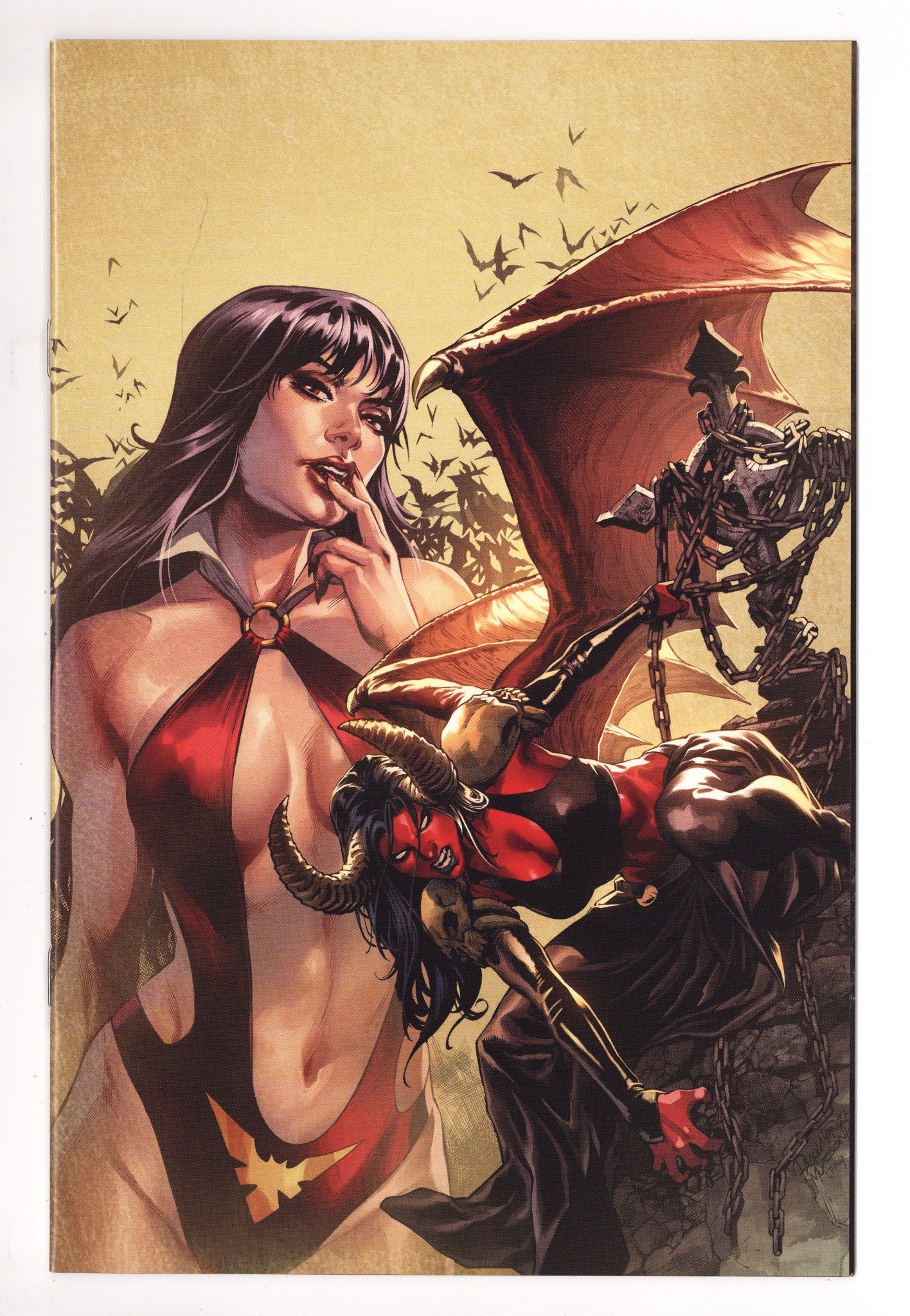 Vampirella versus Purgatori 4 High Grade (2021) Pagulayan Virgin Variant 