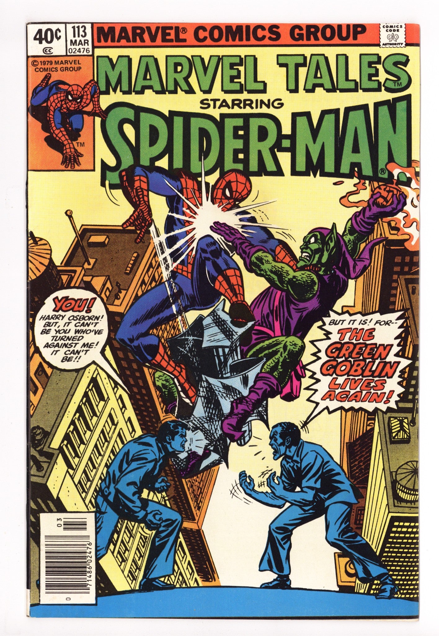 Marvel Tales Vol 2 113 High Grade (1980) Newsstand 