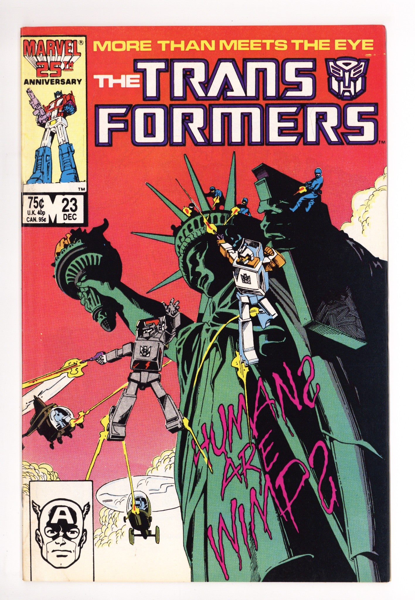 The Transformers 23 Low Grade (1986) 