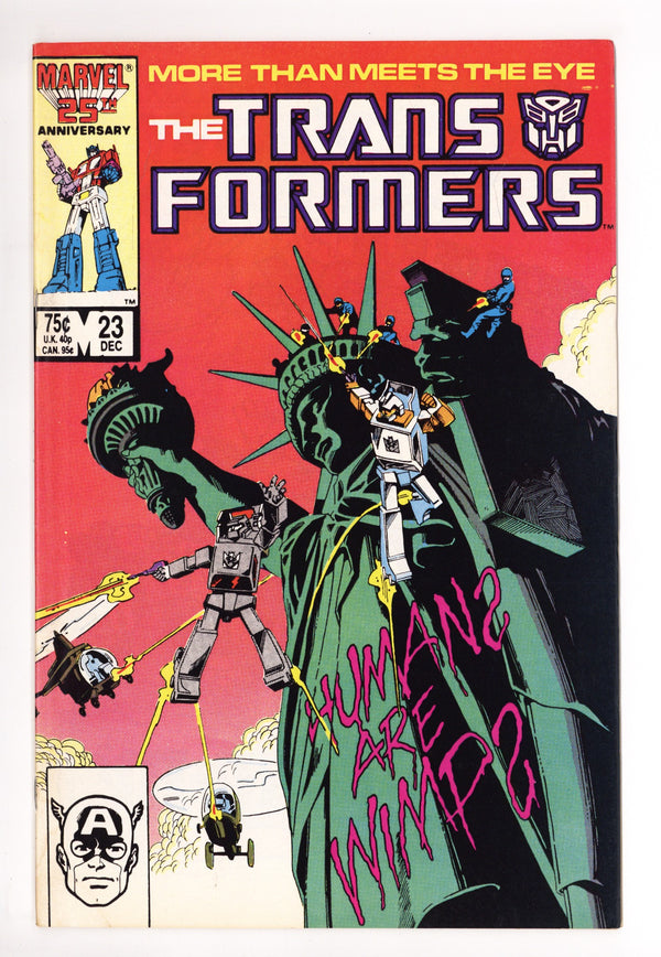 The Transformers 23 Low Grade (1986)