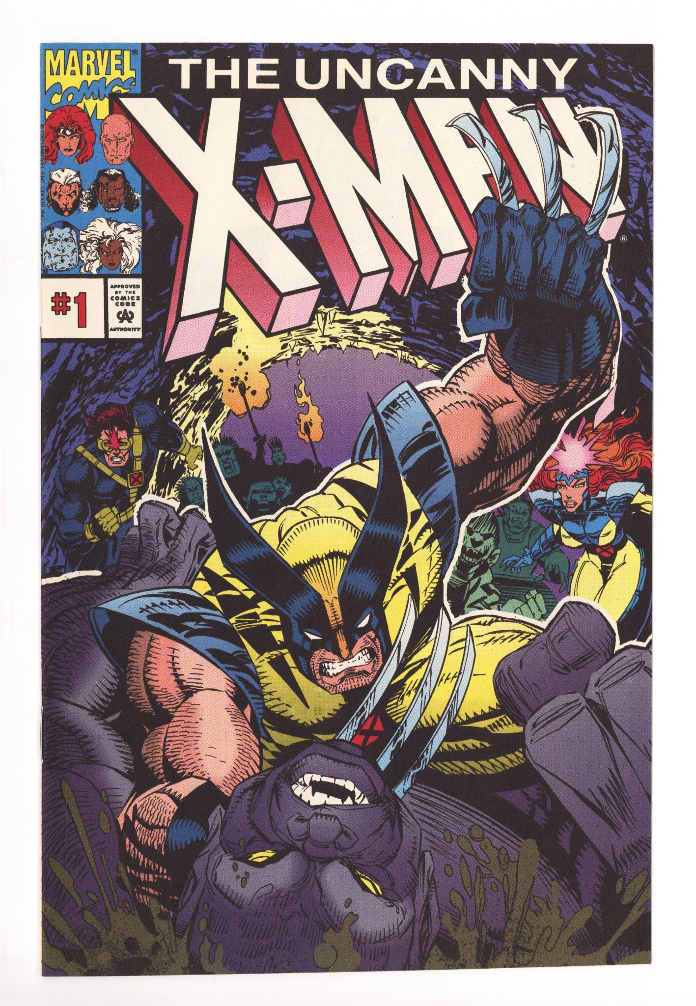 Uncanny X-Men: Pro Action 1 VF- (7.5) (1994) 