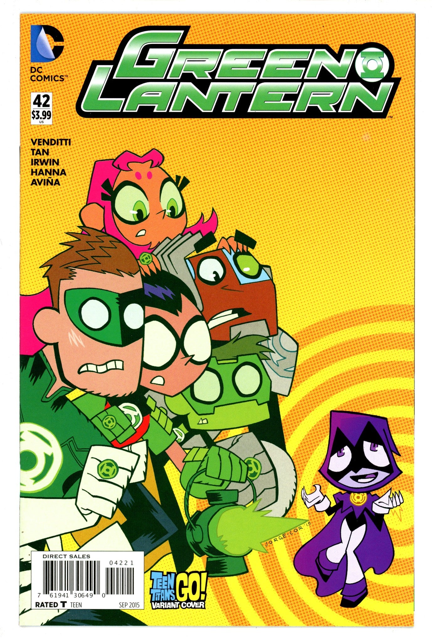 Green Lantern Vol 5 42 High Grade (2015) Corona Variant 