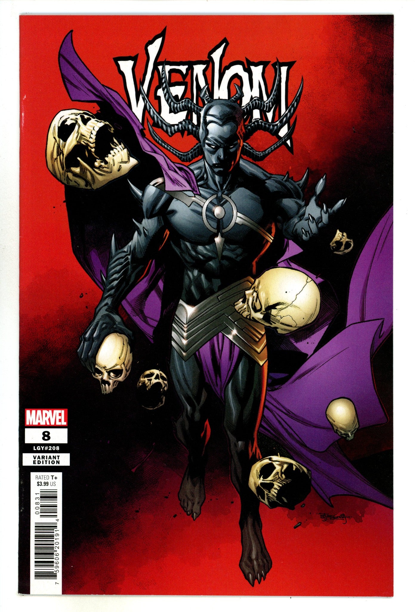 Venom Vol 5 8 (208) VF/NM (9.0) (2022) Segovia Incentive Variant 