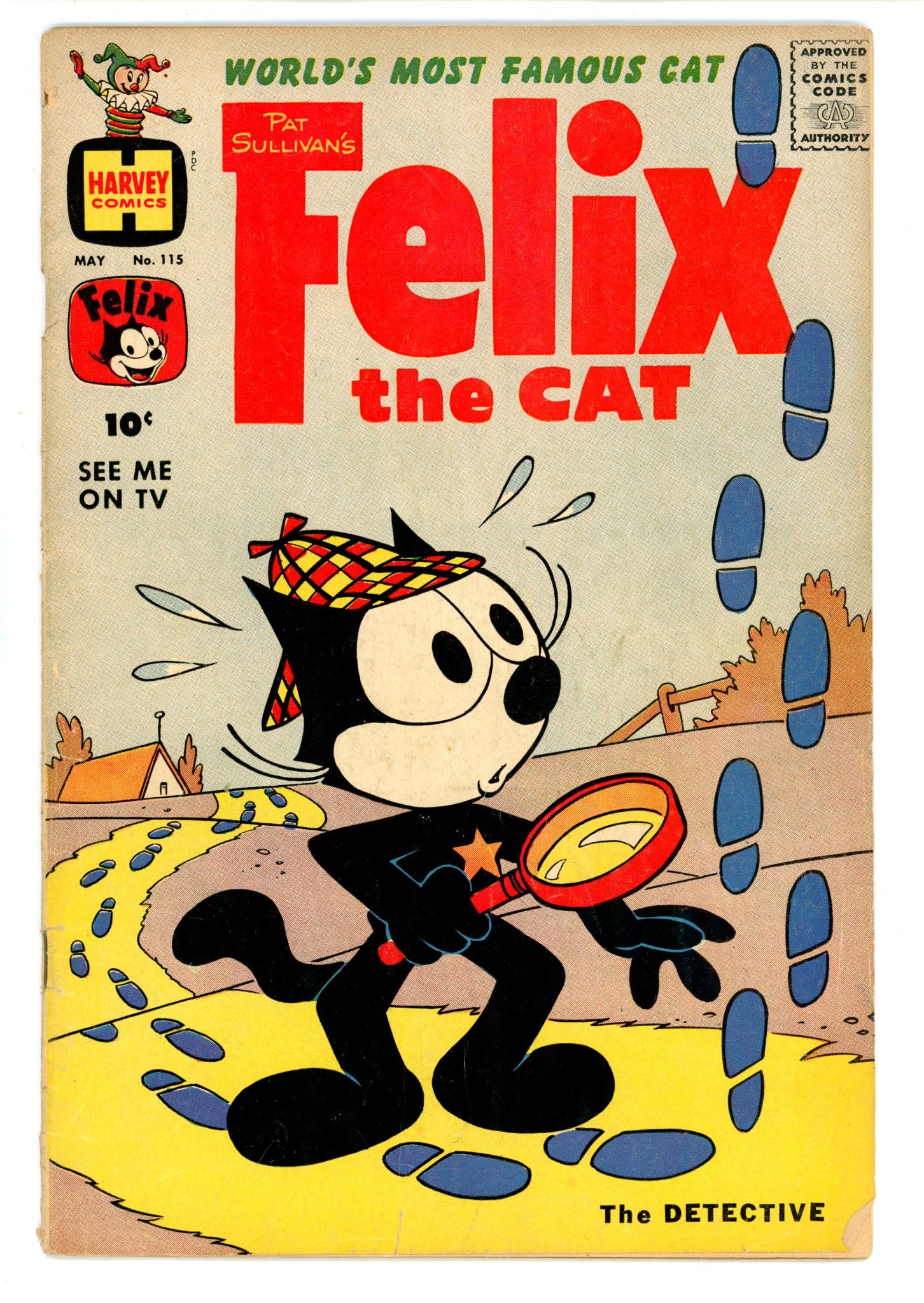 Pat Sullivan's Felix the Cat 115 VG- (3.5) (1961) 